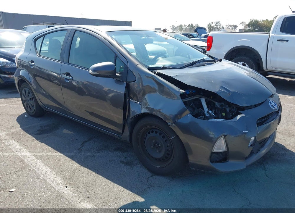 2012 TOYOTA PRIUS C ONE VIN: JTDKDTB34C1506323