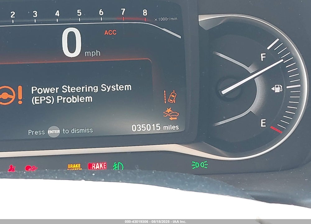 2023 HONDA PASSPORT VIN: 5FNYF8H01PB005336