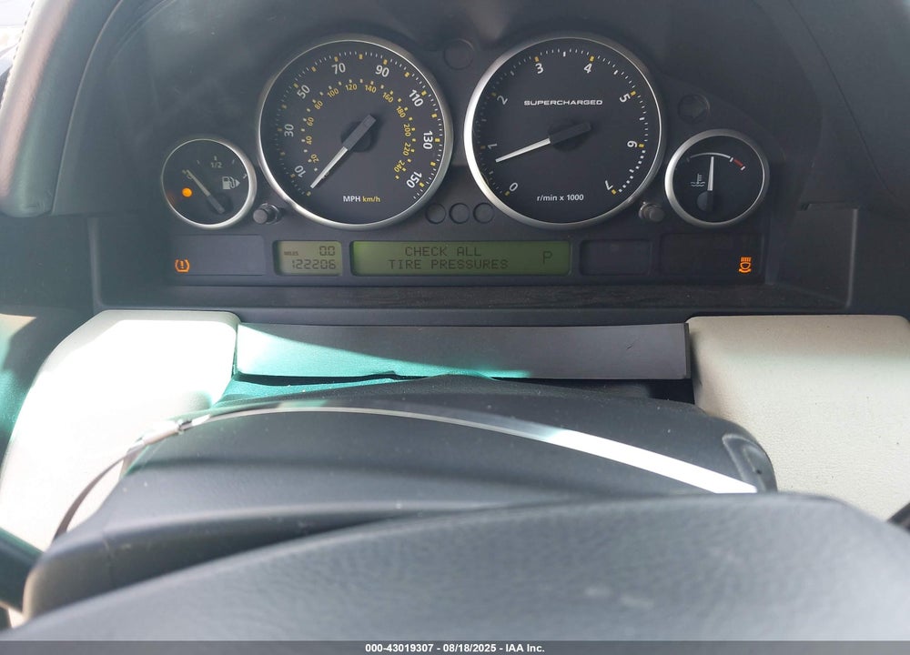 2007 LAND ROVER RANGE ROVER SUPERCHARGED VIN: SALMH13497A254625