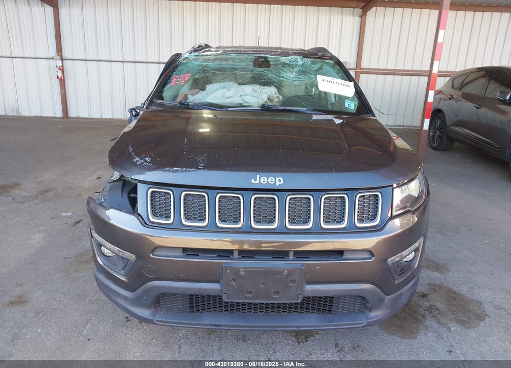 2017 JEEP NEW COMPASS LATITUDE FWD VIN: 3C4NJCBB1HT658797