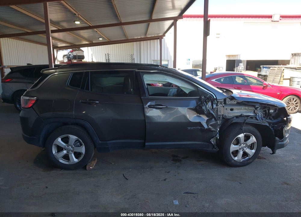 2017 JEEP NEW COMPASS LATITUDE FWD VIN: 3C4NJCBB1HT658797