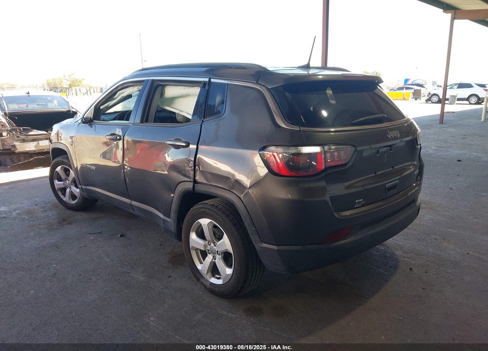 2017 JEEP NEW COMPASS LATITUDE FWD VIN: 3C4NJCBB1HT658797