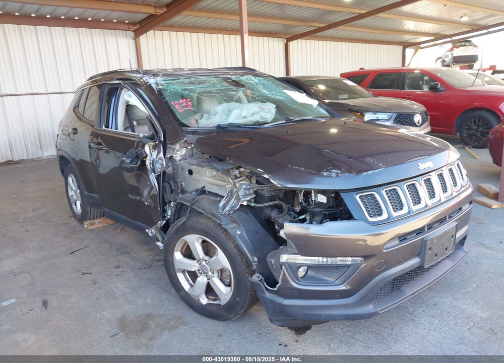 2017 JEEP NEW COMPASS LATITUDE FWD VIN: 3C4NJCBB1HT658797