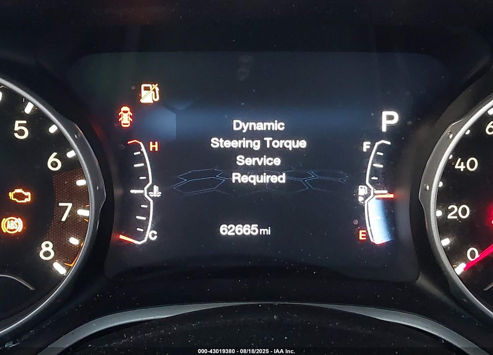 2017 JEEP NEW COMPASS LATITUDE FWD VIN: 3C4NJCBB1HT658797