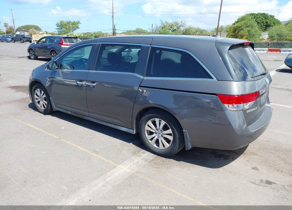 2015 HONDA ODYSSEY EX-L VIN: 5FNRL5H66FB055244