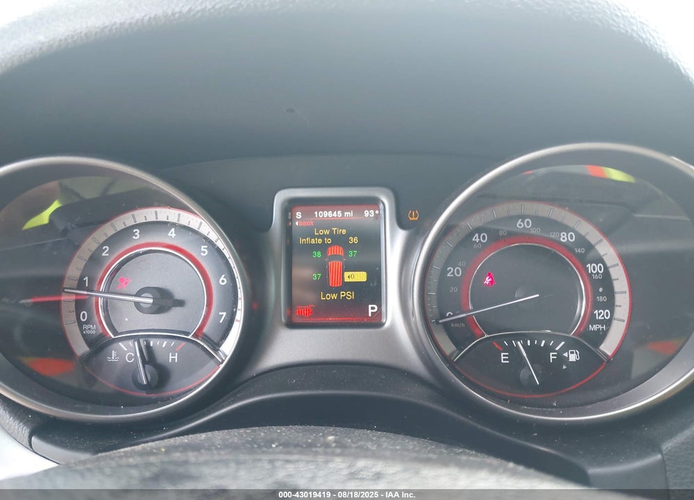 2018 DODGE JOURNEY VIN: 3C4PDCGG5JT408859