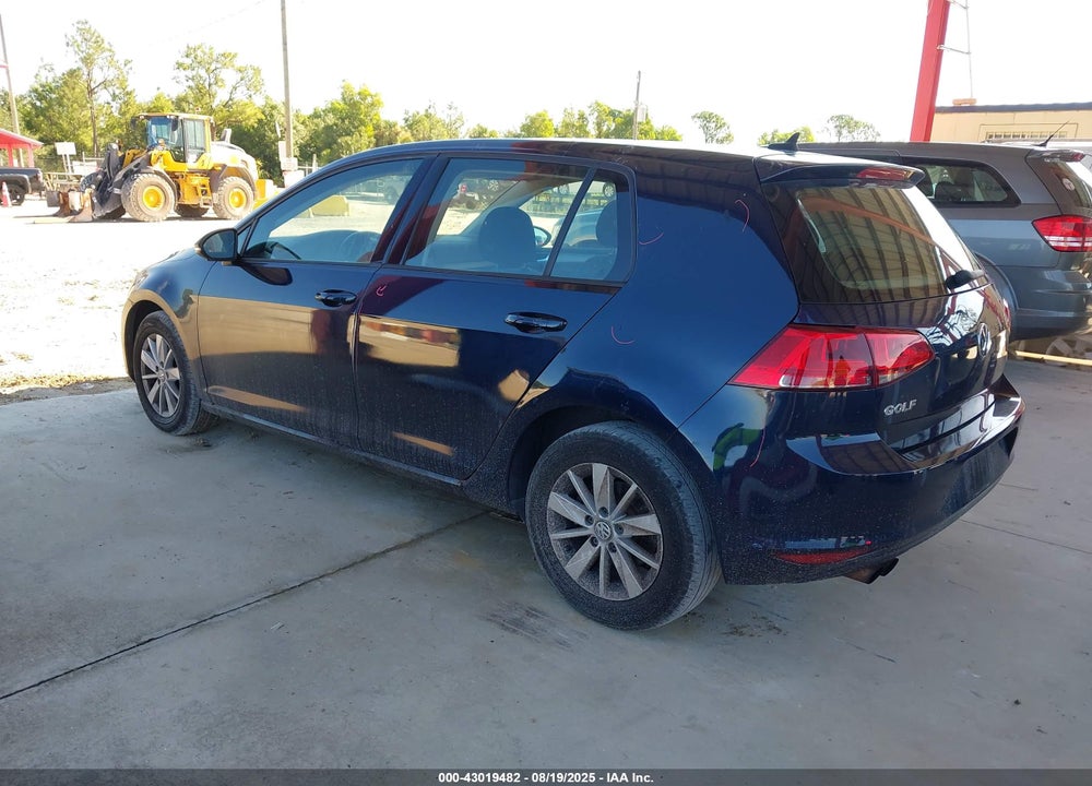 2017 VOLKSWAGEN GOLF VIN: 3VW217AU8HM035892
