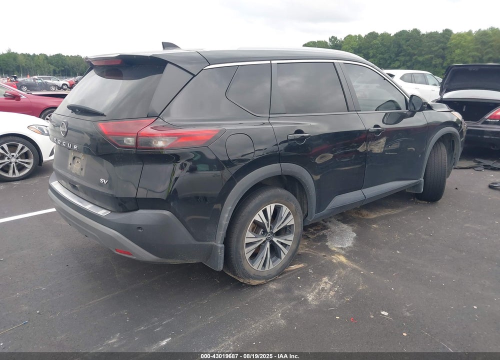 2022 NISSAN ROGUE VIN: 5N1BT3BA4NC727165