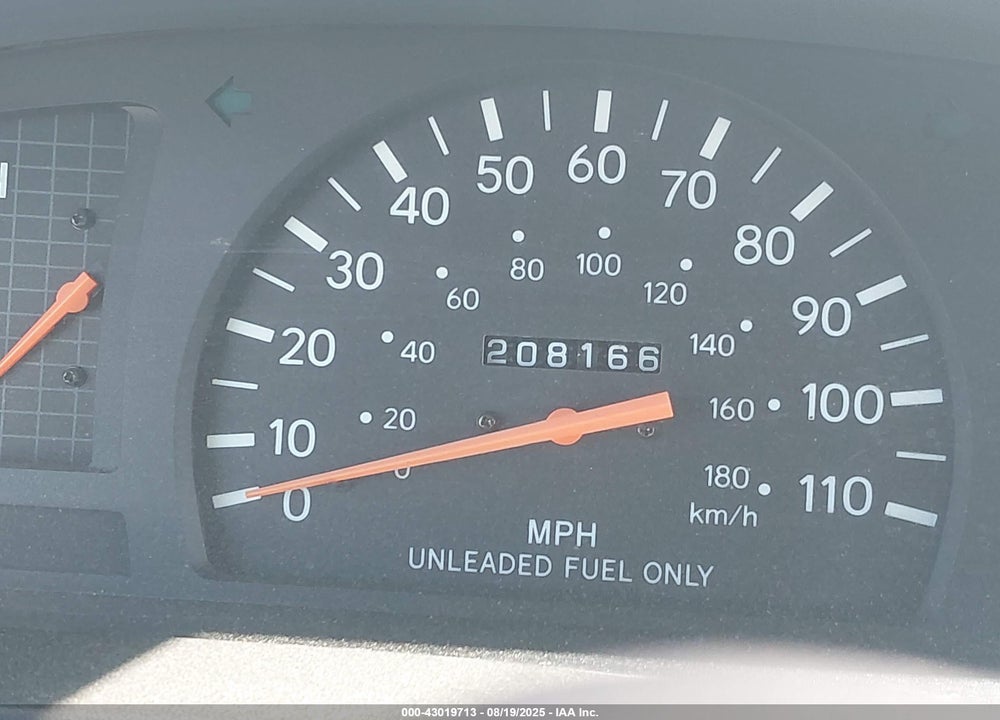 1998 TOYOTA TACOMA BASE V6 VIN: 4TAVN52N8WZ015519