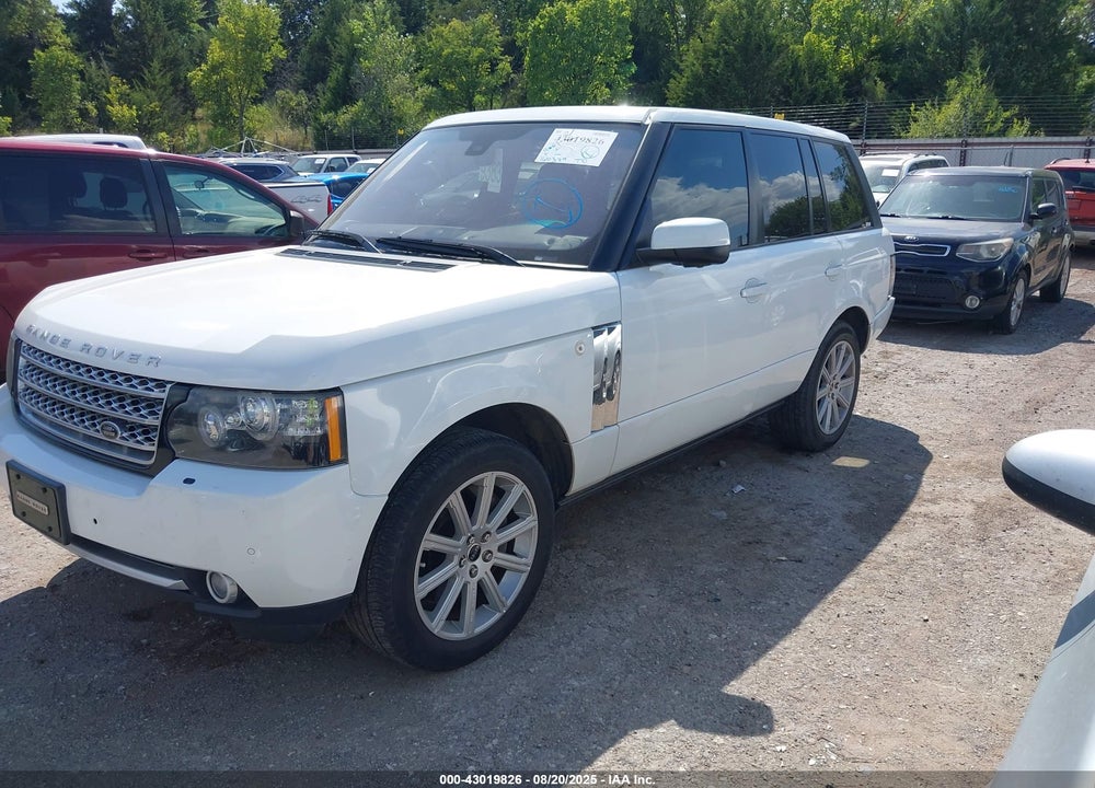 2012 LAND ROVER RANGE ROVER VIN: SALMF1E41CA382953