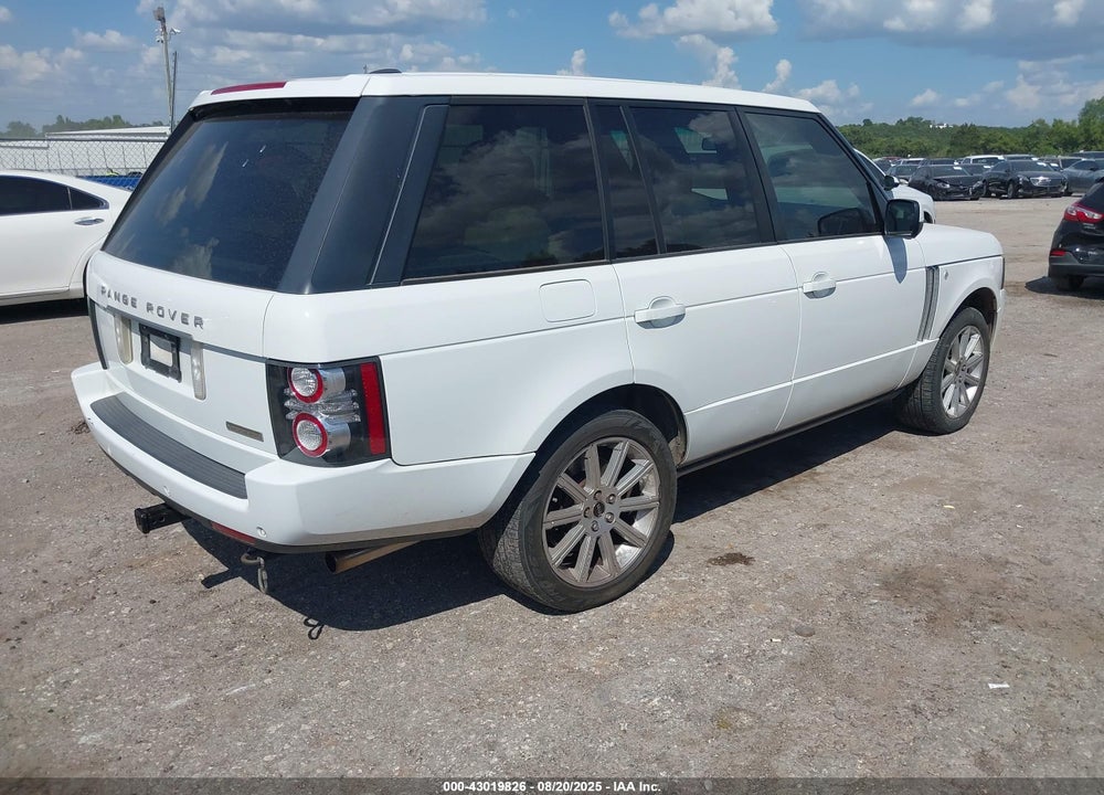 2012 LAND ROVER RANGE ROVER VIN: SALMF1E41CA382953