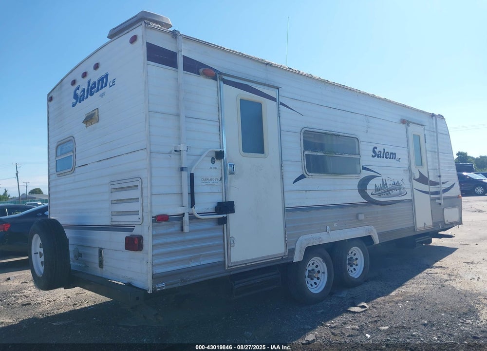 2005 FOREST RIVER SALEM VIN: 4X4TSMA295R392908