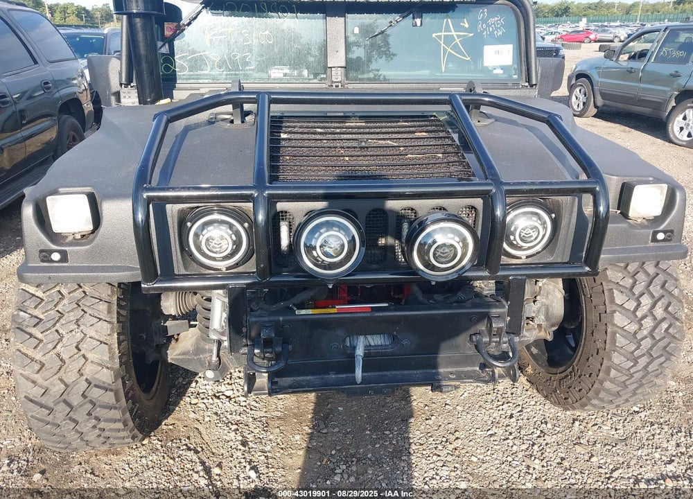 1998 AM GENERAL HUMMER OPEN TOP VIN: 137ZA9036WE182059