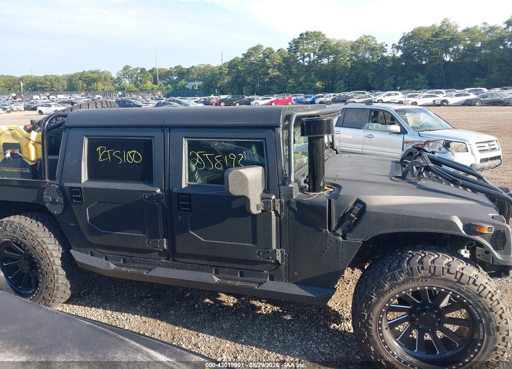 1998 AM GENERAL HUMMER OPEN TOP VIN: 137ZA9036WE182059