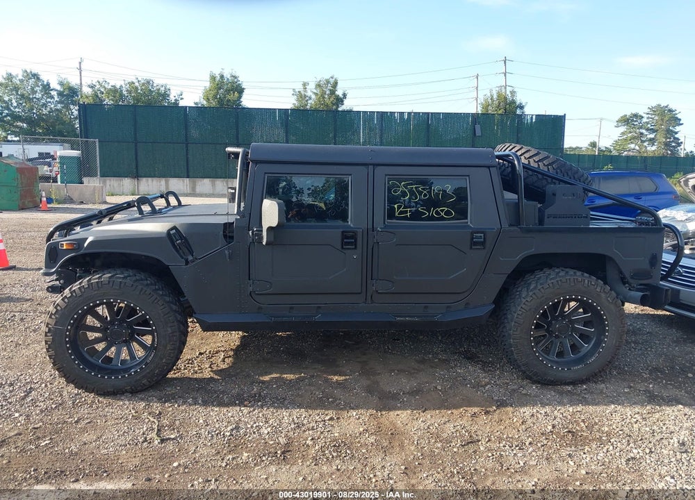1998 AM GENERAL HUMMER OPEN TOP VIN: 137ZA9036WE182059