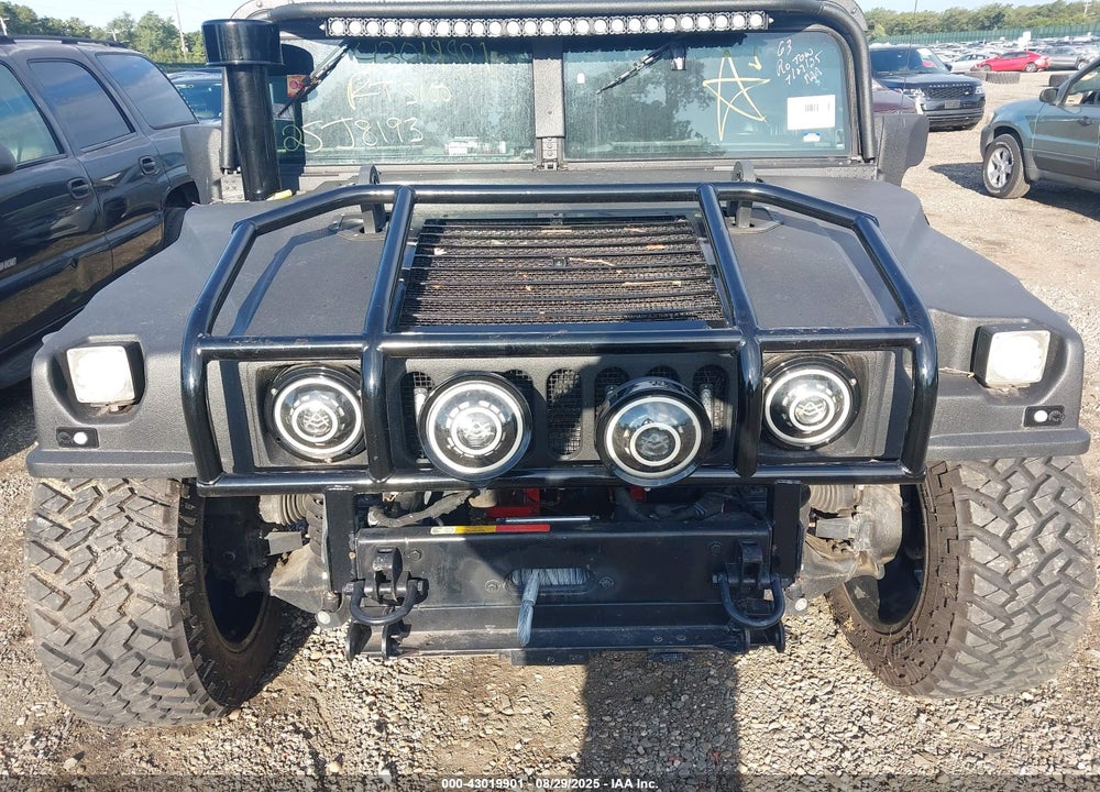 1998 AM GENERAL HUMMER OPEN TOP VIN: 137ZA9036WE182059