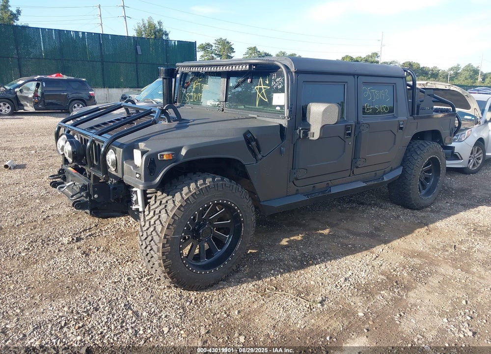 1998 AM GENERAL HUMMER OPEN TOP VIN: 137ZA9036WE182059
