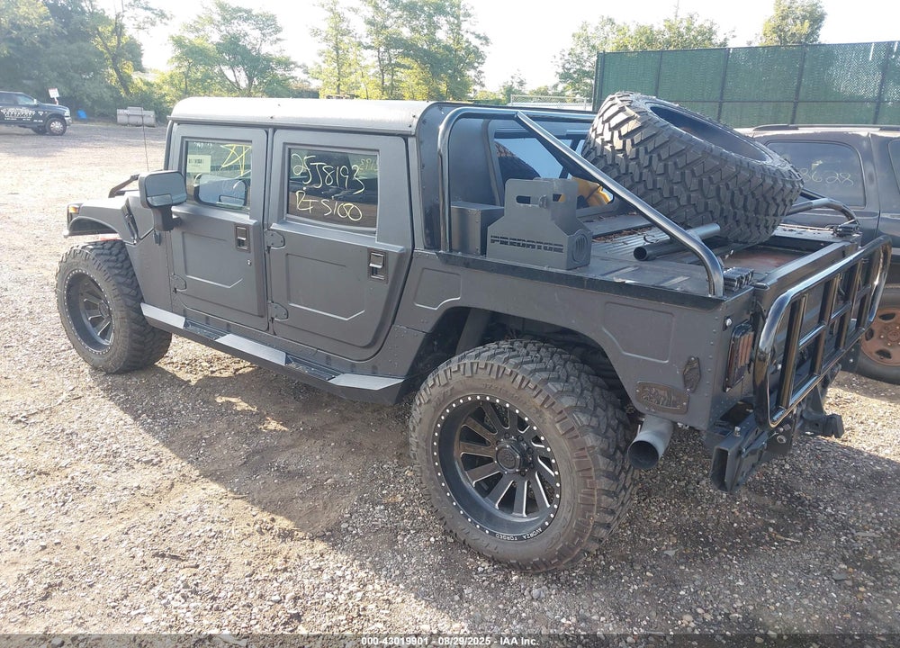 1998 AM GENERAL HUMMER OPEN TOP VIN: 137ZA9036WE182059