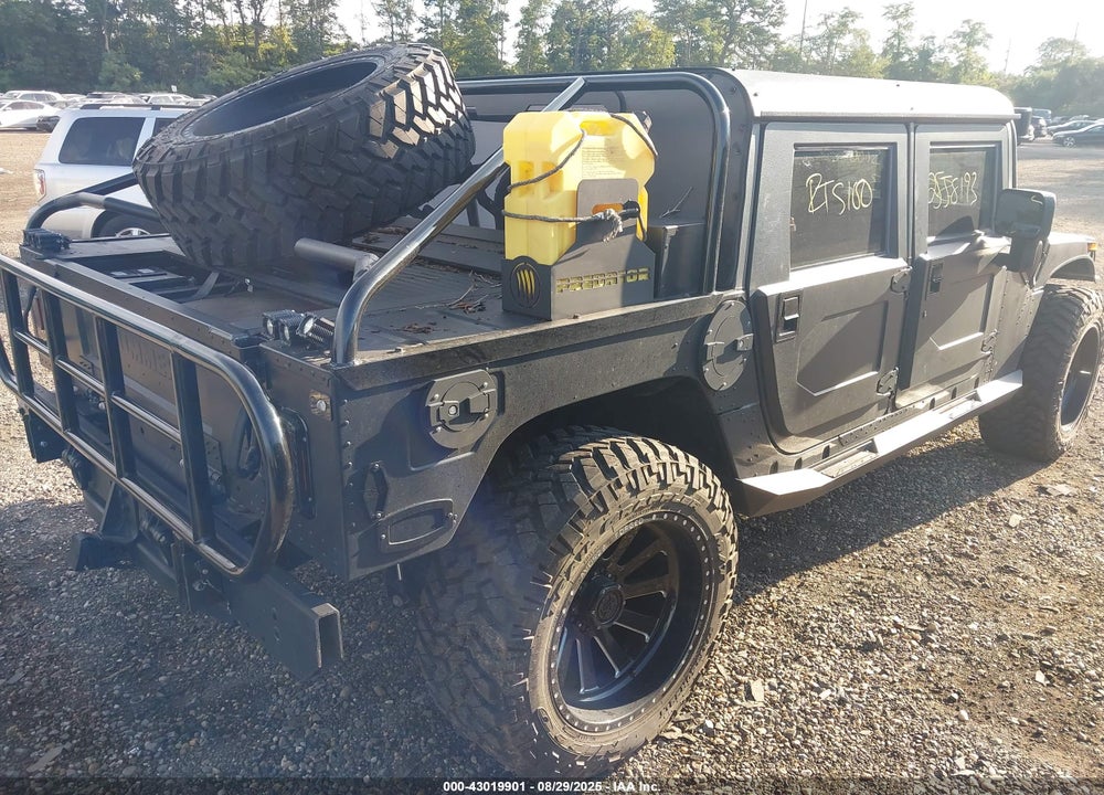 1998 AM GENERAL HUMMER OPEN TOP VIN: 137ZA9036WE182059