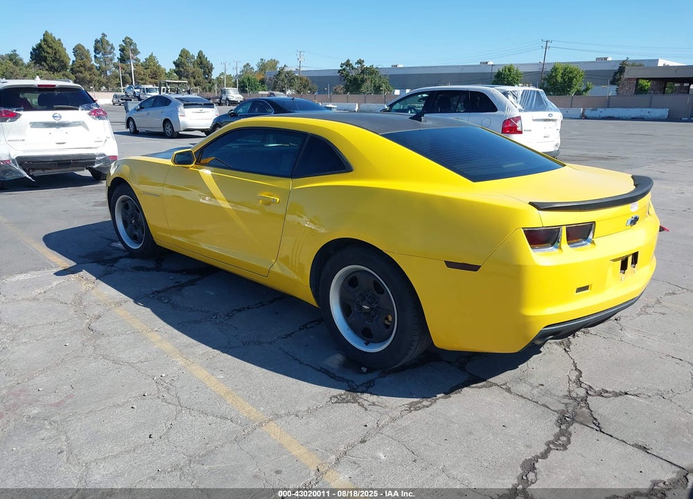 2013 CHEVROLET CAMARO 2LS VIN: 2G1FA1E3XD9186361