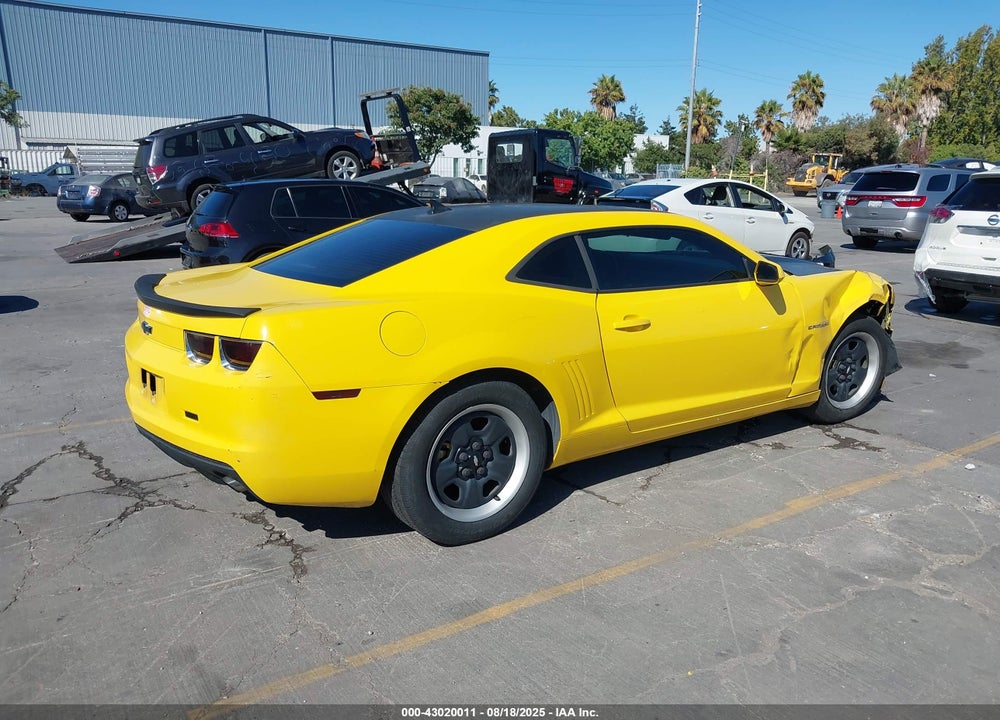 2013 CHEVROLET CAMARO 2LS VIN: 2G1FA1E3XD9186361