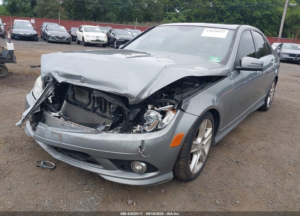 2010 MERCEDES-BENZ C CLASS VIN: WDDGF8BB9AR125477