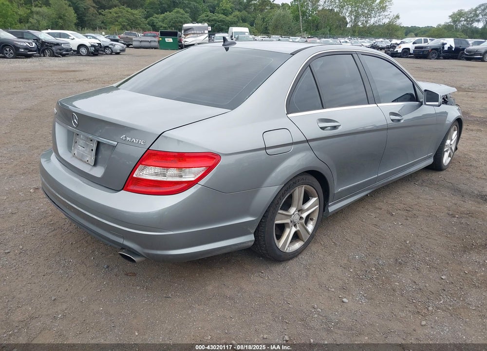 2010 MERCEDES-BENZ C CLASS VIN: WDDGF8BB9AR125477