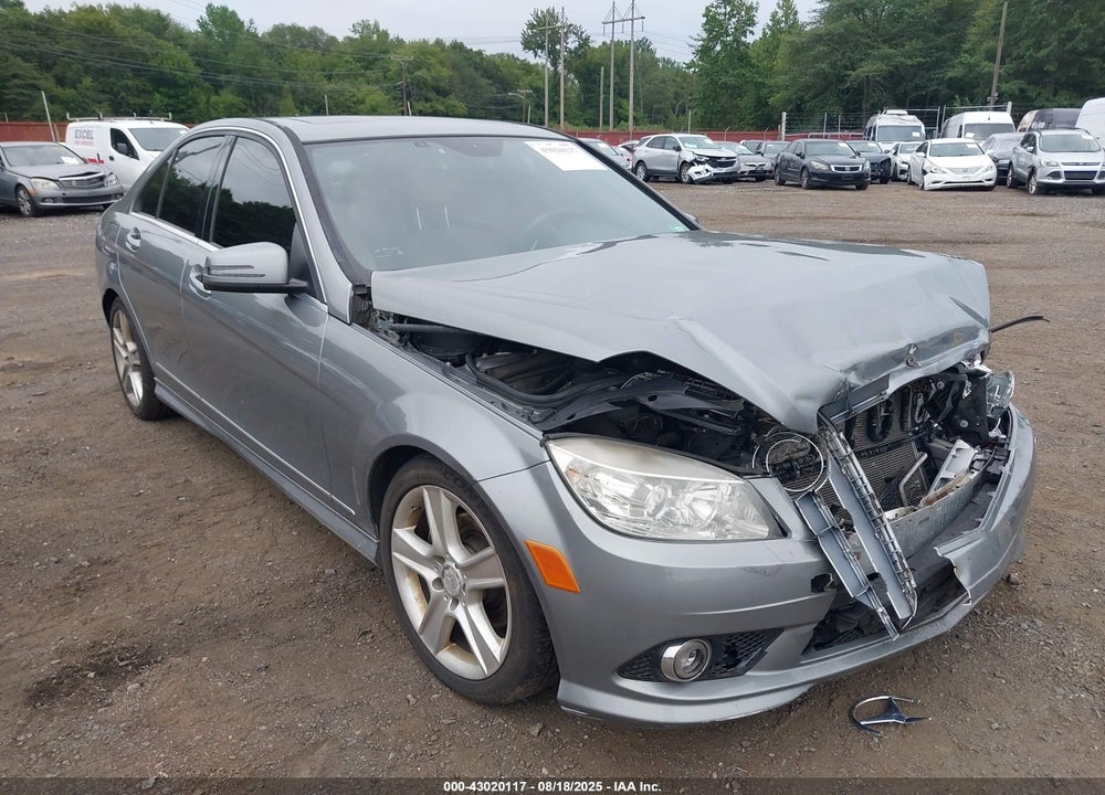 2010 MERCEDES-BENZ C CLASS VIN: WDDGF8BB9AR125477