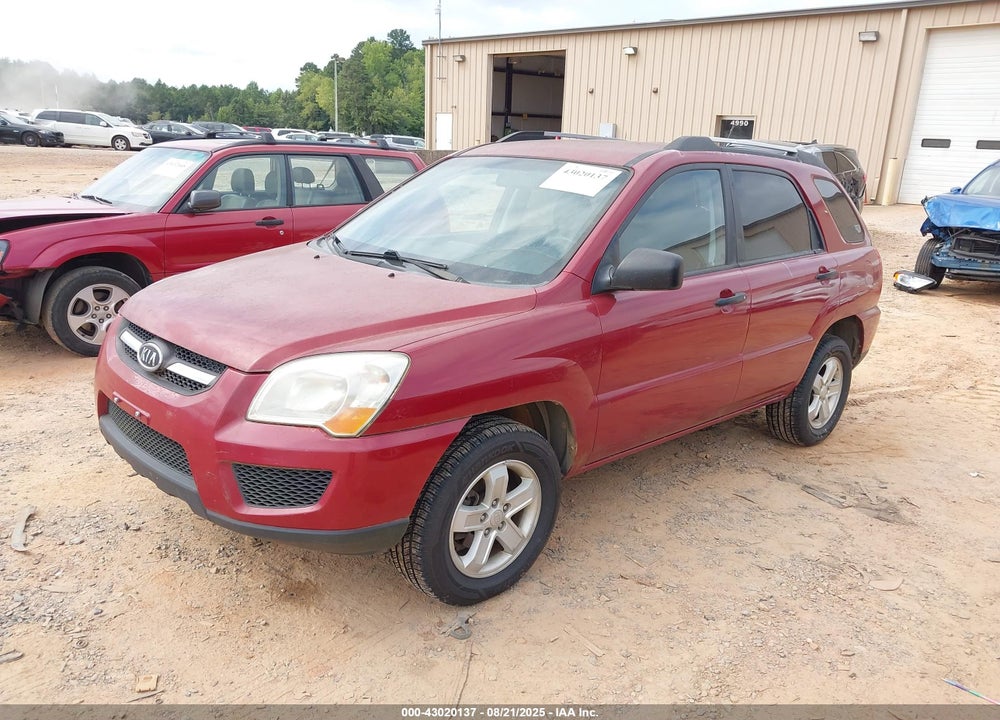 2009 KIA SPORTAGE LX V6 VIN: KNDJE723597558498
