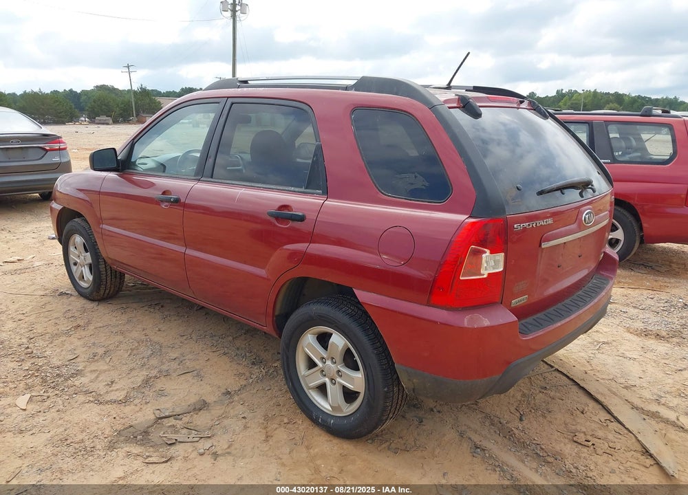 2009 KIA SPORTAGE LX V6 VIN: KNDJE723597558498