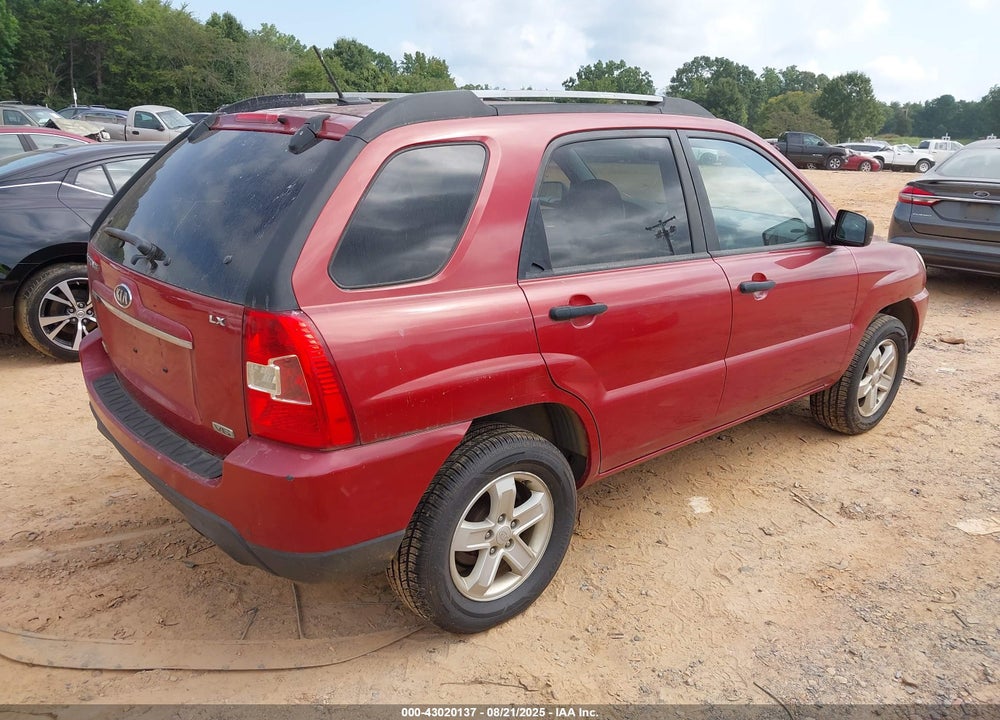 2009 KIA SPORTAGE LX V6 VIN: KNDJE723597558498