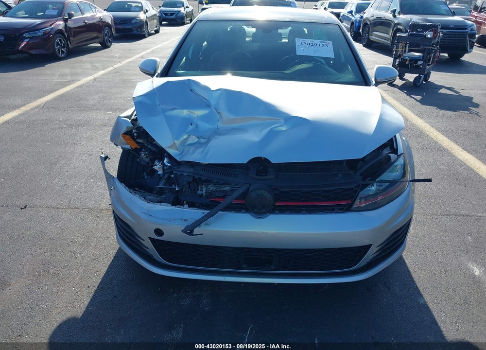 2017 VOLKSWAGEN GOLF VIN: 3VW547AU4HM054136