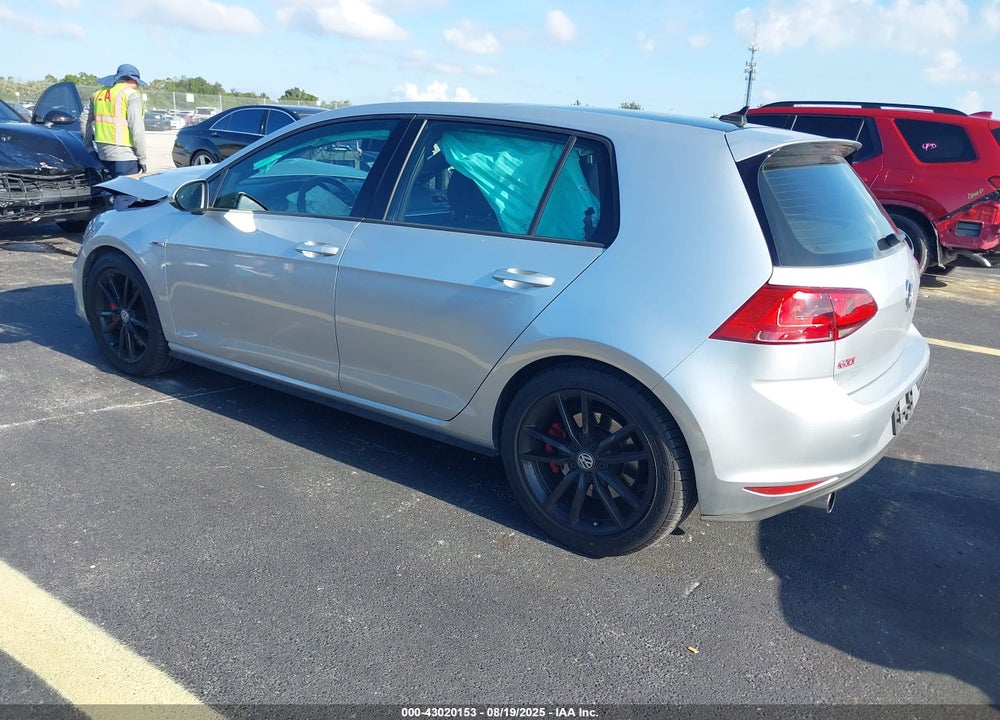 2017 VOLKSWAGEN GOLF VIN: 3VW547AU4HM054136