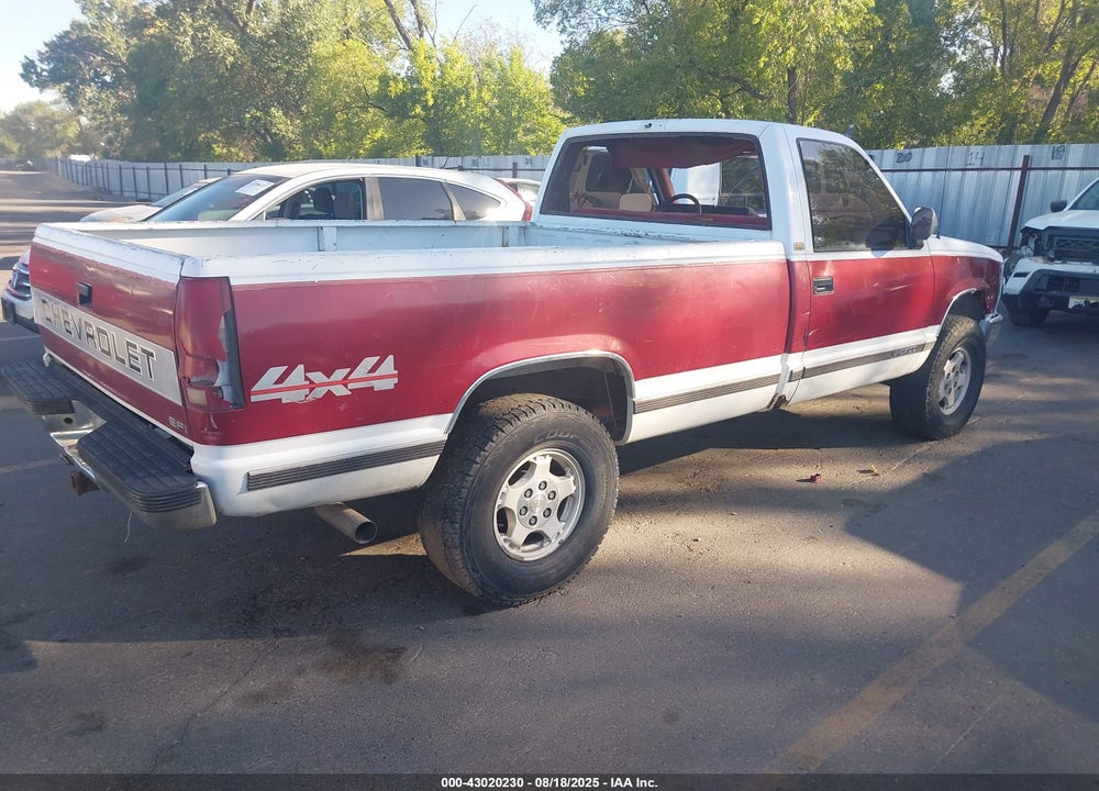 1990 CHEVROLET GMT-400 K2500 VIN: 1GCFK24K0LE131934