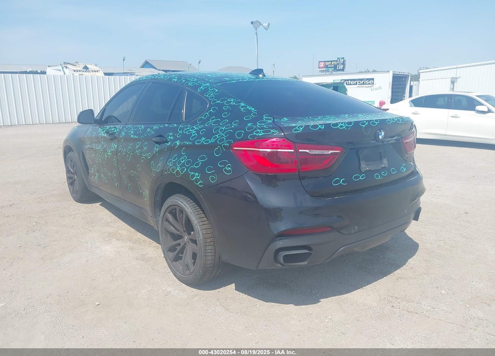 2017 BMW X6 VIN: 5UXKU2C31H0X47065