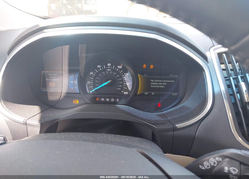 2018 FORD EDGE VIN: 2FMPK3K80JBB27906