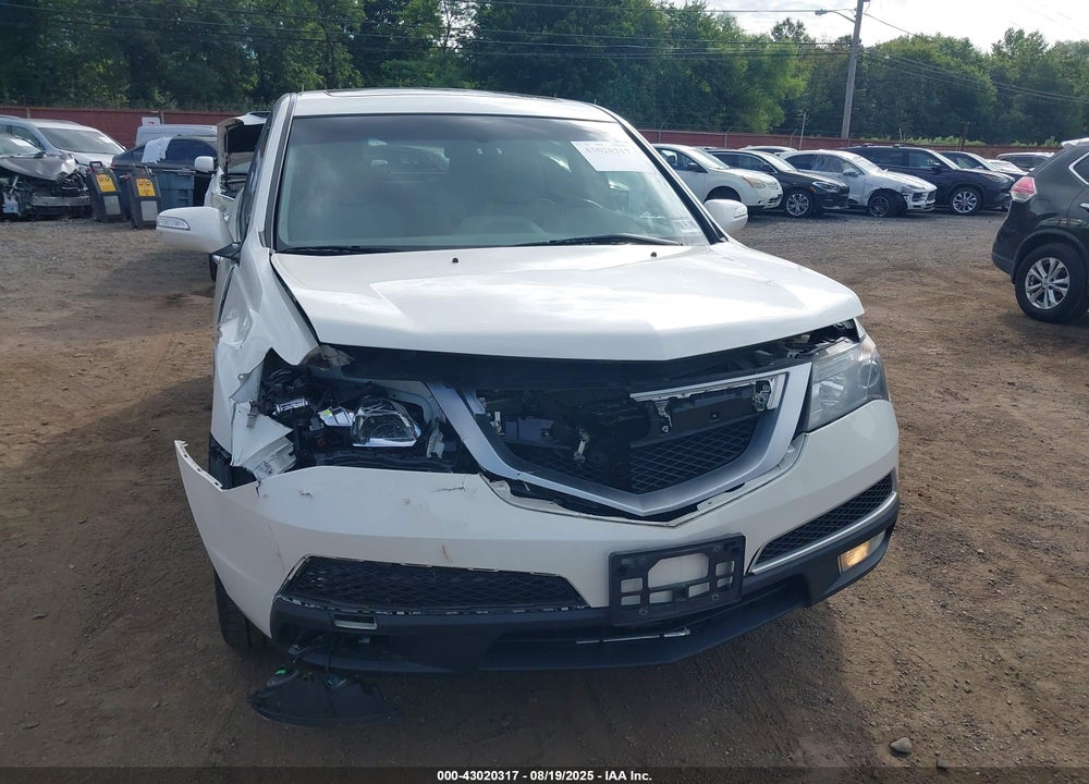 2011 ACURA MDX VIN: 2HNYD2H61BH506182