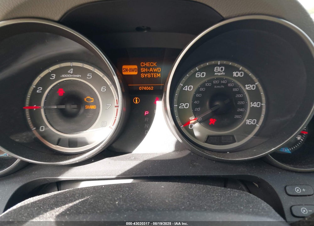2011 ACURA MDX VIN: 2HNYD2H61BH506182