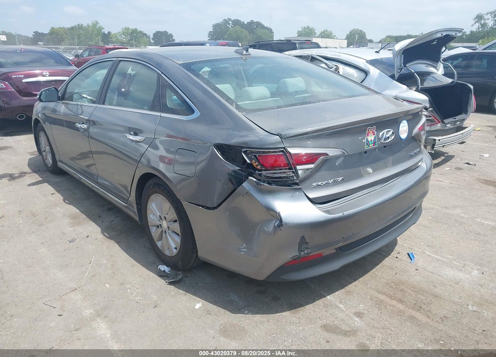 2017 HYUNDAI SONATA HYBRID SE VIN: KMHE24L18HA055941