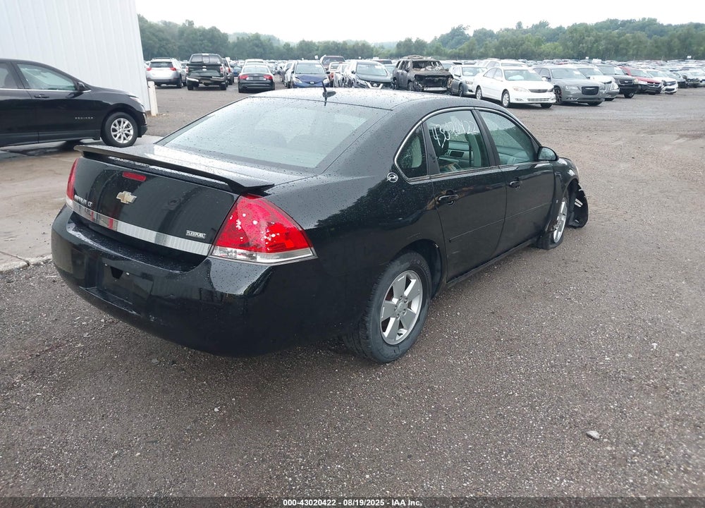 2008 CHEVROLET IMPALA LT VIN: 2G1WT58K781369855