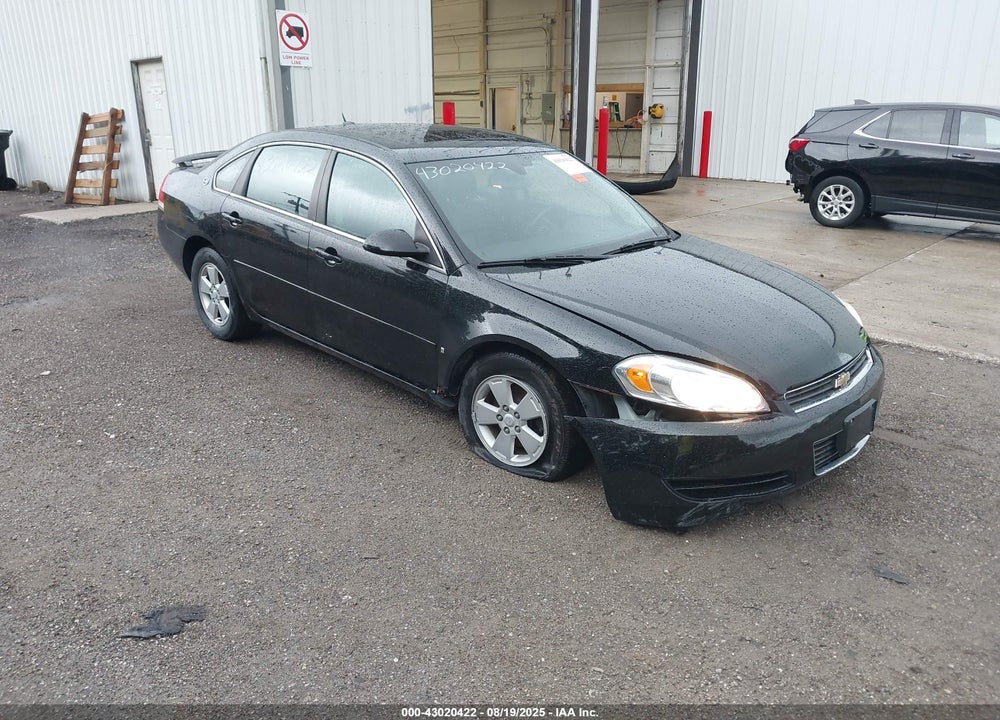 2008 CHEVROLET IMPALA LT VIN: 2G1WT58K781369855