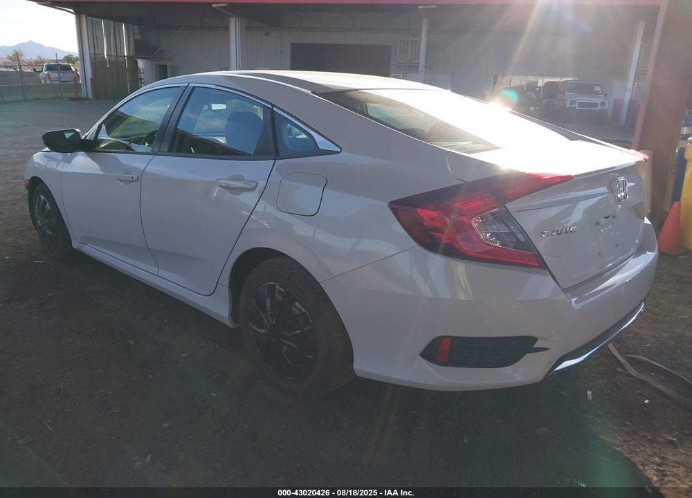 2021 HONDA CIVIC VIN: 2HGFC2F6XMH513381