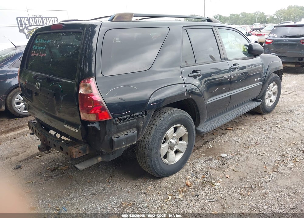 2005 TOYOTA 4RUNNER SR5 V6 VIN: JTEBU14R250069223