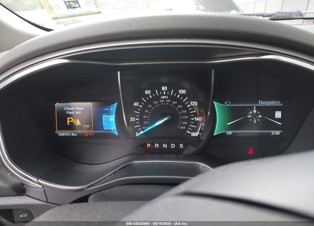 2015 FORD FUSION VIN: 3FA6P0H91FR217774