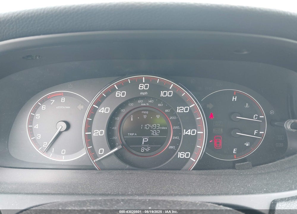 2014 HONDA ACCORD VIN: 1HGCR2F58EA806138