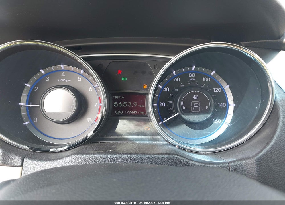 2013 HYUNDAI SONATA VIN: 5NPEB4AC0DH740088