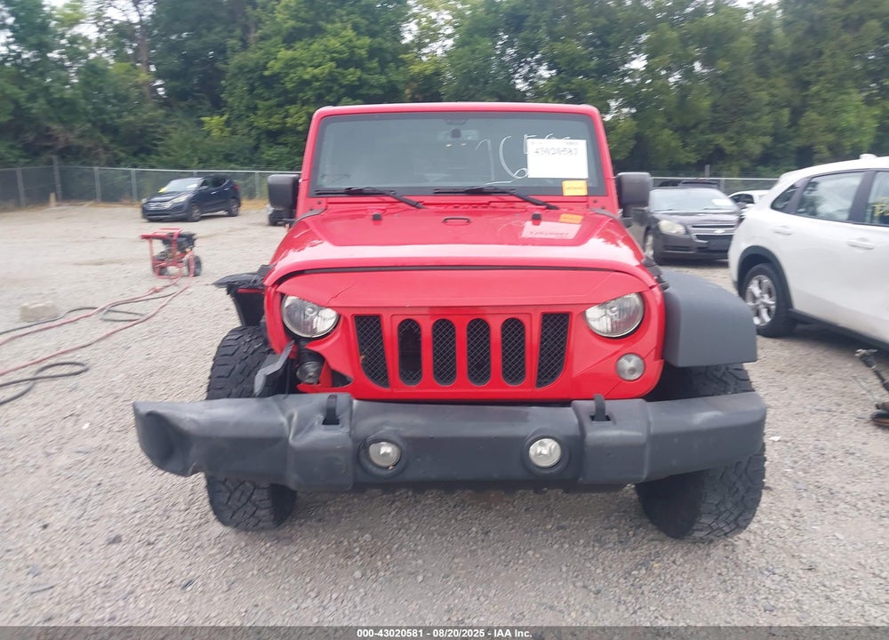 2015 JEEP WRANGLER / VIN: 1C4AJWAG9FL503761
