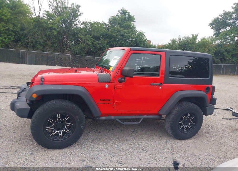 2015 JEEP WRANGLER / VIN: 1C4AJWAG9FL503761