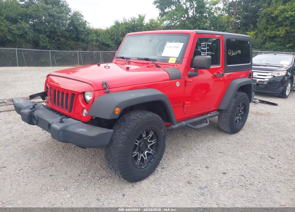 2015 JEEP WRANGLER / VIN: 1C4AJWAG9FL503761