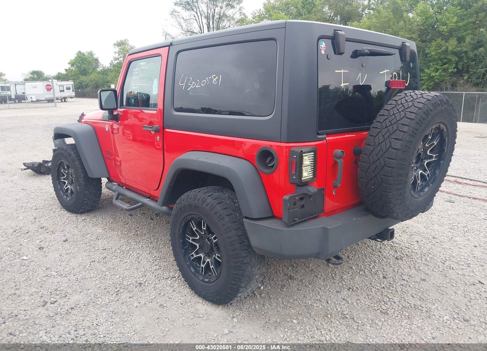 2015 JEEP WRANGLER / VIN: 1C4AJWAG9FL503761